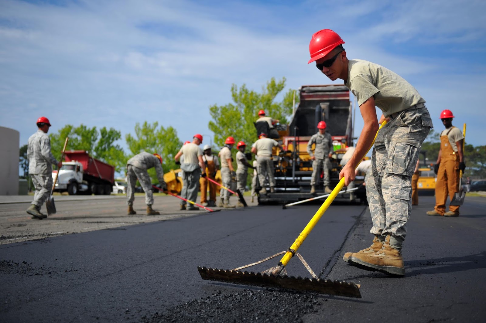 Paving contractor